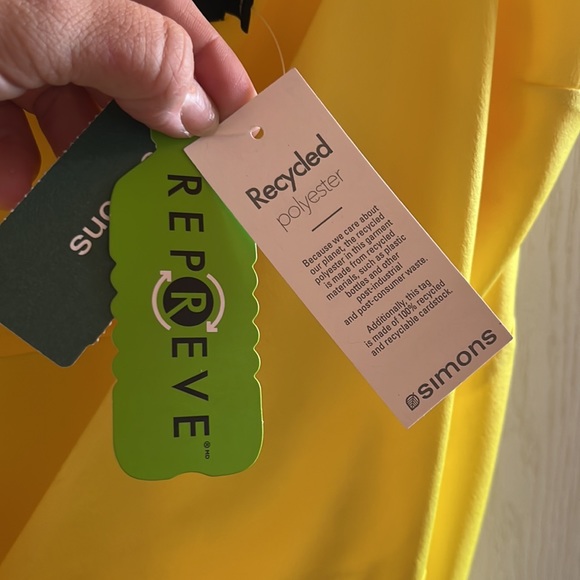 Lemon yellow wrap dress icône from Simon’s M - Picture 3 of 4